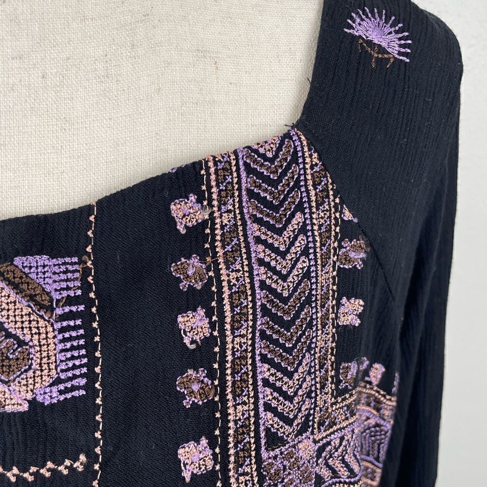 NWT Free People Boho Midi Dress Size L - Picture 3 of 8